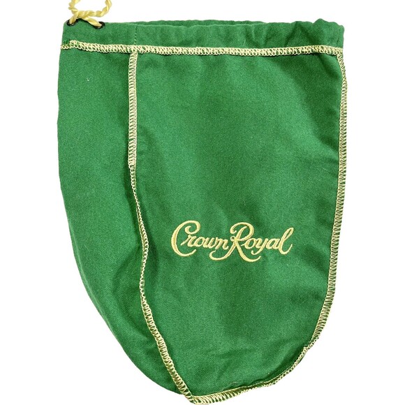 Seven .750 Crown Royal Bags Mixed Lot of 7 Purple, Green, and Tan Bags - Picture 4 of 16